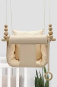 Jaju Baby Rüya Krem Salıncak Bebek Salıncak Çocuk Salıncağı - 1