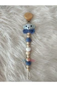 Jaju Baby Amigurumi Ayıcık Emzik Zinciri 22 Cm - 1