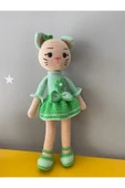 Jaju Baby Amigurumi Kedi Kız 32cm - 1