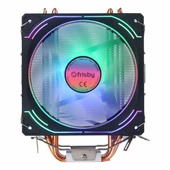 Frisby FCL-F1336C ARGB AM5/1700P Siyah İşlemci Hava Soğutucu thumbnail 2