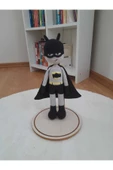 Jaju Baby Batman Amigurumi Oyun Arkadaşı Oyuncak 30 cm ( 1 Adet ) - 1