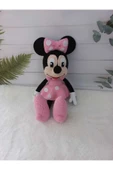 Jaju Baby Pembe Minnie Mouse Kız Amigurumi Oyuncak 36 cm - 1