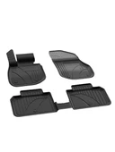 Sahler Bmw İx1 2025 ve Sonrası 4.5D Paspas ve 3D Rizline Bagaj Havuzu Set - 3