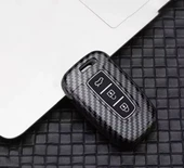 Hyundai I30 Ix35 Sonata Tucson Karbon Anahtar Koruma Kılıfı Lütfen 2. Resime Bakınız thumbnail 2