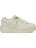 U.S.POLO ASSN CAROLINE 5PR BEJ COMFORT CASUAL ANATOMİK SPOR AYAKKABISI thumbnail 3