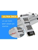 Çok Kaliteli 5 Amper (60W) Süper Slim 12V Trafo, Alüminyum Bal Peteği Gövde 12V, 60W Led Driver - 4