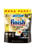 Ultimate Plus Hepsi Bir Arada 60 Kapsül Limon Bulaşık Makinesi Deterjanı Tableti - 2