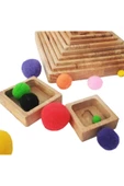 WOODTOY'S ORGANİK OYUNCAK DÜNYASI AHŞAP SAYI PİRAMİDİ - 8