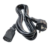 3x1mm C7 power kablosu bilgisayar  monitör için power kablo 3m thumbnail 2