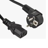 3x1mm C7 power kablosu bilgisayar  monitör için power kablo 3m thumbnail 1