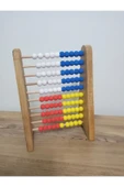 WOODTOY'S ORGANİK OYUNCAK DÜNYASI AHŞAP ABAKÜS - 6