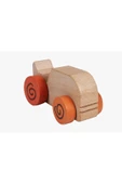 WOODTOY'S ORGANİK OYUNCAK DÜNYASI AHŞAP TRAKTÖR - 1