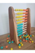 WOODTOY'S ORGANİK OYUNCAK DÜNYASI AHŞAP ABAKÜS - 5
