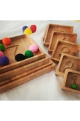 WOODTOY'S ORGANİK OYUNCAK DÜNYASI AHŞAP SAYI PİRAMİDİ - 2
