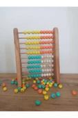 WOODTOY'S ORGANİK OYUNCAK DÜNYASI AHŞAP ABAKÜS - 4