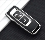 Honda Pcx 2021 ve 2025+ Model Uyumlu Anahtar Kılıfı Siyah/Gümüş Forza Için Uymaz 2.Resime Bakınız thumbnail 1