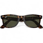 Ray-Ban Wayfarer 2140 902 Dark Tortoise-Green Güneş Gözlüğü - 4