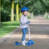 Evo Işıklı Move N Groove Mavi Üç Tekerlekli Scooter - 6