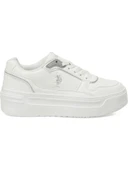 U.S.POLO ASSN.CAROLINE 5PR BEYAZ COMFORT CASUAL ANATOMİK SPOR AYAKKABI thumbnail 6