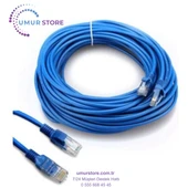 Cat6 Ethernet Patch Internet Kablosu, Mavi, 5 M thumbnail 2