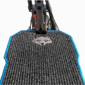 Onvo Elektrikli Scooter Aksesuar Koruyucu Paspas Onvo Rx7 Rx-7 rx-07 rx-007 Uyumlu Gri Kurt Nakış Arma ve Kırmızı Kurt Nakış Armalı Ayak Dayama Seti Ile Birlikte - 1