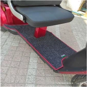 Volta Elektrikli Motosiklet Aksesuar Koruyucu Paspas Volta Vm4+ Vm4+ Vm 4 + Uyumlu Kırmızı Kenar Overloklu thumbnail 4