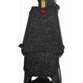 Gorilla Elektrikli Scooter Aksesuar Koruyucu Paspas Gorilla G3 Uyumlu Siyah Kenar Overlok Kırmızı Kurt Nakış Armalı thumbnail 3