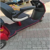 Volta Elektrikli Motosiklet Aksesuar Koruyucu Paspas Volta Vm4+ Vm4+ Vm 4 + Uyumlu Kırmızı Kenar Overloklu thumbnail 1