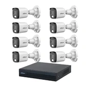Dahua 5 Mp 8 Kameralı Sesli 30 Metre Renkli Gece Görüşlü Full Hd Kamera Seti - 2