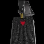 Gorilla Elektrikli Scooter Aksesuar Koruyucu Paspas Gorilla G3 Uyumlu Siyah Kenar Overlok Kırmızı Kurt Nakış Armalı thumbnail 4