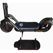 Mamipas Elektrikli Scooter Aksesuar Koruyucu Paspas Özel Gri Kurt Nakış Armalı Navee N65 Için thumbnail 1