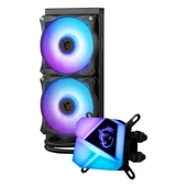 MSI MAG Coreliquid C240 ARGB 240mm AM5/1700P Siyah İşlemci Sıvı Soğutucu thumbnail 4