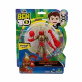 Ben 10 Aksiyon Figürü 76100 Omni Metallic Heatblast thumbnail 1