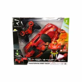 Syma Transforming Robot Racer Uzaktan Kumandalı Sesli ve Işıklı Robotlar 06544 Kırmızı Robot - 3