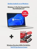 Windows 11 Pro Lisans + Flash Bellek (16 Gb) Free Dos Için - Windows 11 Kurulum Usb'si - 1