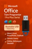 Office Tüm Programlar | Pro Plus Serisi + 64 GB Bootable USB – Tek Pakette Tüm Çözümler - 1