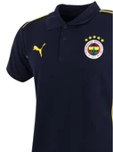 Fenerbahçe Orijinal Lisanslı 2024/25 A Takım Polo Yaka Gri T-Shirt - 3