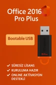 Office 2016 Pro Plus Lisans Key + 64 GB Bootable Flash Bellek – Kolay Kurulum - 1
