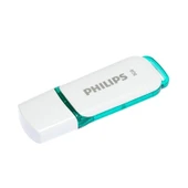 PHILIPS  8GB USB Bellek, 2.0 Snow Yeşil/Beyaz - FM08FD70B/00 - 2