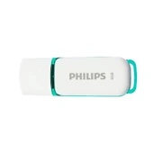 PHILIPS  8GB USB Bellek, 2.0 Snow Yeşil/Beyaz - FM08FD70B/00 - 1