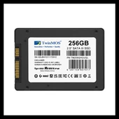 Twinmos Tm256gh2ugl, 256gb, 2.5" Sata3, Ssd, 580-550mb/s, 3dnand, Grey - 4