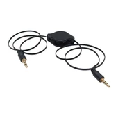 Powermaster Makaralı 3.5 Mm Stereo Erkek-Erkek Kablo thumbnail 3