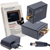 Powermaster PM-32145 Dijital Optik Ses To RCA Audio Çevirici Konverter - 1