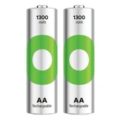 GP ReCyko 1300 mAh Ni-Mh 1.2 Volt AA Kalem Şarjlı Pil 2li Paket thumbnail 1