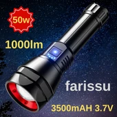 Profesyonel LED El Feneri - 50W Güç, 1000 Lümen Aydınlatma RT-526 - 3