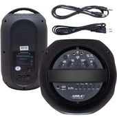 Shile SL-2018A El Mikrofonlu-Kumandalı USB/SD/BT Işıklı Taşınabilir Şarjlı Seyyar Anfi thumbnail 2