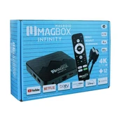 Magbox Magroid Infinty 64 GB HDD 4 GB Ram Bluetooth 5G Wifi Ses Komut Kumandalı Android TV Box thumbnail 3