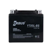 Orbus YTX5L-BS 12V 5A Motosiklet Aküsü (114 X 70 X 106 MM) (1.8Kg) thumbnail 2