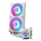MSI MAG CoreLiquid I240 ARGB 240mm AM5/1851P Beyaz İşlemci Sıvı Soğutucu thumbnail 4