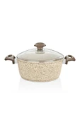 FALEZ Creamy 32 Cm Granit Derin Tencere - 2